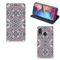 Samsung Galaxy A20e | Standcase | Flower Tiles Samsung Galaxy A20e | Standcase | Flower Tiles