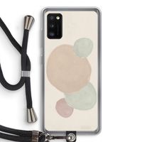 Geo #9: Samsung Galaxy A41 Transparant Hoesje met koord