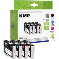 KMP Inktcartridge vervangt Epson T1291, T1292, T1293, T1294, T1295 Compatibel Combipack Zwart, Cyaan, Magenta, Geel E125V 1617,0050 - thumbnail