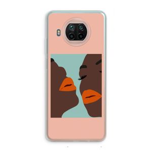 Orange lips: Xiaomi Mi 10T Lite 5G Transparant Hoesje