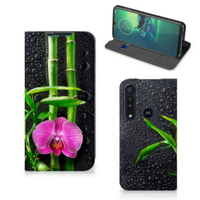 Motorola G8 Plus Smart Cover Orchidee - thumbnail