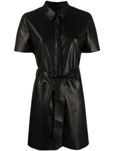 Nanushka robe Halli - Noir