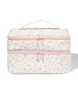 HEMA Beautycase 25x17cm bloemen