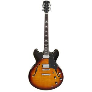 Sire Larry Carlton H7 Vintage Sunburst semi-akoestische gitaar