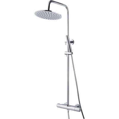 Wiesbaden Caral Thermostatische Regendoucheset Chroom - Luxe Opbouw