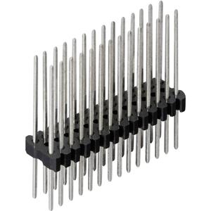 Fischer Elektronik Male header (standaard) Aantal rijen: 2 Aantal polen per rij: 36 SLV W 2 055/ 72/Z 1 stuk(s)