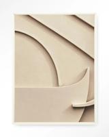 Urban Cotton Wandkleed 'Siaa 1' 80 x 110cm in Floating Frame - off white