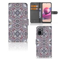 Xiaomi Redmi Note 10S | 10 4G | Poco M5s | Bookcase | Flower Tiles