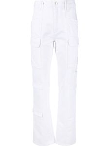 ISABEL MARANT jean Vokayo à coupe droite - Blanc