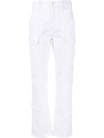 ISABEL MARANT jean Vokayo à coupe droite - Blanc