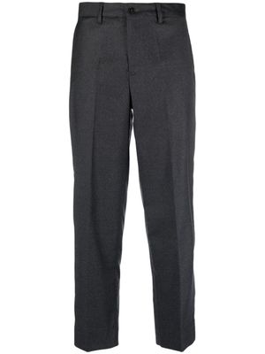 Briglia 1949 pantalon fuselé Jean à design plissé - Gris