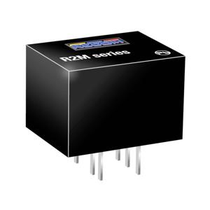 RECOM R2M-2412D DC/DC-converter 24 V 12 V, -12 V 0.083 A 2 W Aantal uitgangen: 2 x Inhoud 1 stuk(s)