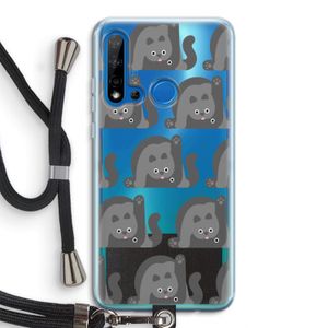Cats: Huawei P20 Lite (2019) Transparant Hoesje met koord