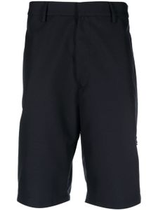 Lardini bermuda à patch logo - Bleu