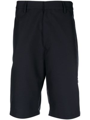 Lardini bermuda à patch logo - Bleu