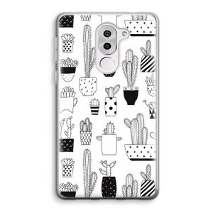 Cactusmotief: Honor 6X Transparant Hoesje