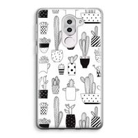 Cactusmotief: Honor 6X Transparant Hoesje