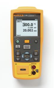 Fluke 714B Kalibrator Temperatuur, Spanning 4x AA batterij (penlite), meegeleverd