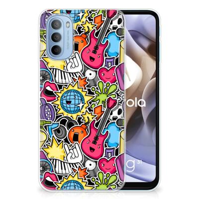 Motorola Moto G31 | G41 | Sillicone Back Cover | Punk Rock Motorola Moto G31 | G41 | Sillicone Back Cover | Punk Rock