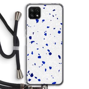 Terrazzo N°5: Samsung Galaxy A22 5G Transparant Hoesje met koord