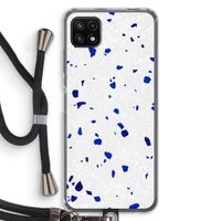 Terrazzo N°5: Samsung Galaxy A22 5G Transparant Hoesje met koord