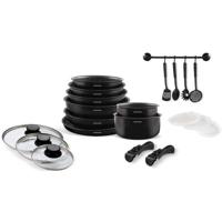 Inductiekookset - Arthur Martin - AM558 - Aluminium - 20-delig - Afneembare handgreep - Alle kookplaten inclusief inductie