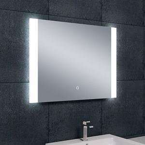Wiesbaden Sunny LED Badkamerspiegel - Dimbaar & Condensvrij - 80x60cm