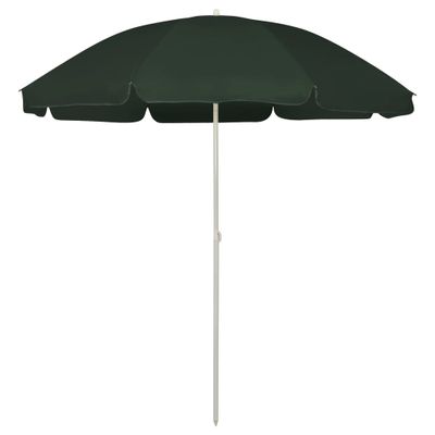 vidaXL Strandparasol 240 cm groen vidaXL Strandparasol 240 cm groen