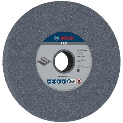 Bosch Accessoires Afbraamschijf voor tafelslijpmachine 200 mm, 32 mm, 60 1st - 2608600112