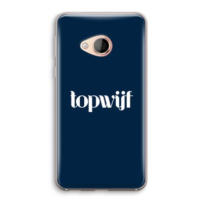 Topwijf Navy: HTC U Play Transparant Hoesje
