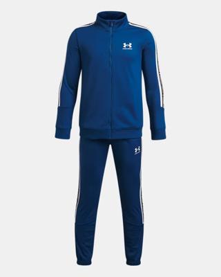 Under Armour Icon Knit Trainingspak Kids Donkerblauw - Maat 164 - Kleur: Donkerblauw | Soccerfanshop Under Armour Icon Knit Trainingspak Kids Donkerblauw - Maat 164 - Kleur: Donkerblauw | Soccerfanshop