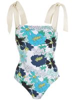 Clube Bossa maillot de bain à fleurs - Bleu - thumbnail