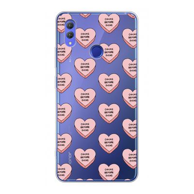 Chicks before dicks: Honor Note 10 Transparant Hoesje