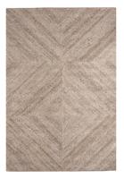 LABEL51 Vloerkleed 'Blendy' Wol, 160 x 230cm, kleur Taupe
