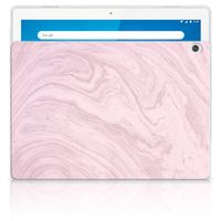 Lenovo Tab M10 Tablet Back Cover Marble Pink - Origineel Cadeau Vriendin - thumbnail