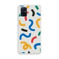 Illustratieve pop 2: Galaxy A51 4G Transparant Hoesje
