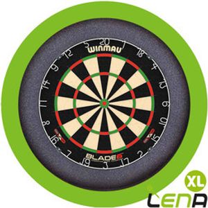 LENA Dartboard Lighting Basic XL Lime