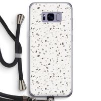 Terrazzo N°14: Samsung Galaxy S8 Transparant Hoesje met koord