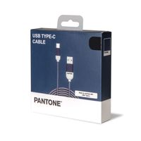 Celly - USB-Kabel Type-C, 1,5 meter, Blauw - Rubber - Celly Pantone - thumbnail