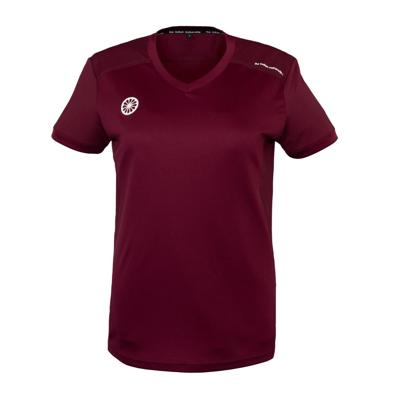 The Indian Maharadja Jaipur Performance Tee Dames - Bordo
