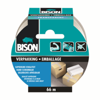 Bison verpakkingstape transparent | rol | 66 m x 50 mm - 6311843