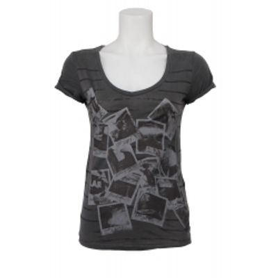 Dept t-shirt - Overdyed - Grijs / Grey