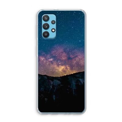 Travel to space: Samsung Galaxy A32 4G Transparant Hoesje