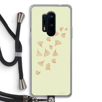 Falling Leaves: OnePlus 8 Pro Transparant Hoesje met koord