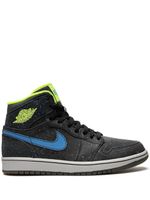 Jordan baskets montantes Air Jordan 1 Retro BHM - Noir - thumbnail