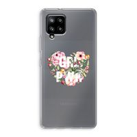 GRL PWR Flower: Samsung Galaxy A42 5G Transparant Hoesje