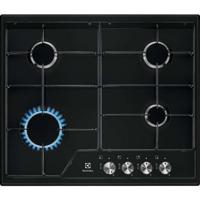 Electrolux EGS6424K kookplaat Zwart Ingebouwd 60 cm Gaskookplaat 4 zone(s)