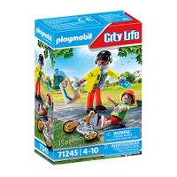 Playmobil City Life Verpleegkundige met patient 71245 - thumbnail