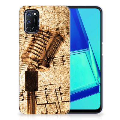 OPPO A52 | A72 | Siliconen hoesje | met foto Bladmuziek
