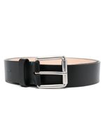 PS Paul Smith ceinture en cuir à rayures multicolores - Noir